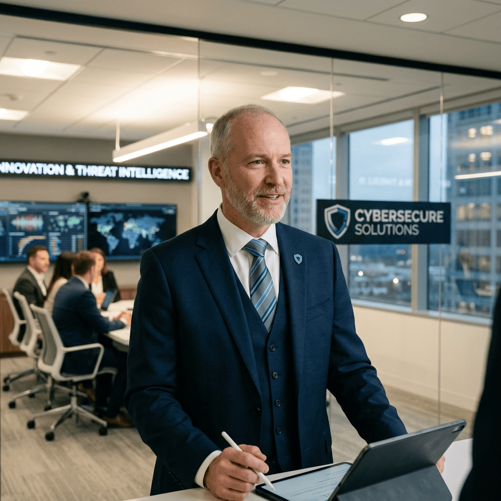 Senior cybersecurity company leader